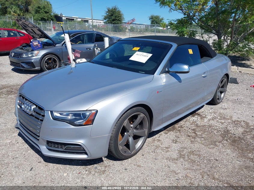 Vin: wauc4afh9gn008337, lot: 46829658, audi s5 3.0t premium plus 20162