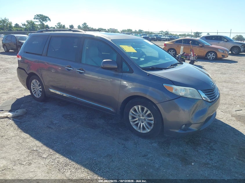 Vin: 5tdyk3dc4es463380, lot: 46829668, toyota sienna xle v6 8 passenger 2014 img_1