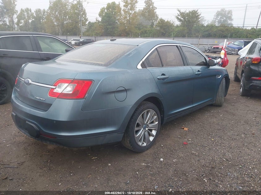 Vin: 1fahp2fw3ag110433, lot: 46829725, ford taurus limited 20104
