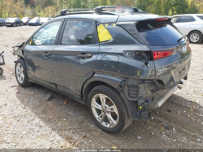 Vin: km8k6cab8nu820122, lot: 46829729, hyundai kona sel 20223