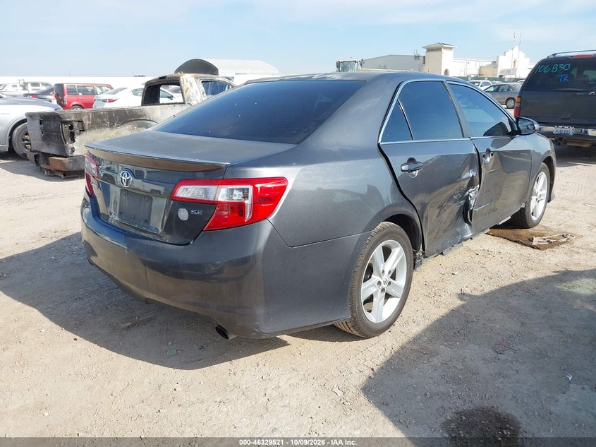 Vin: 4t1bf1fk3cu085186, lot: 46829774, toyota camry se 20124