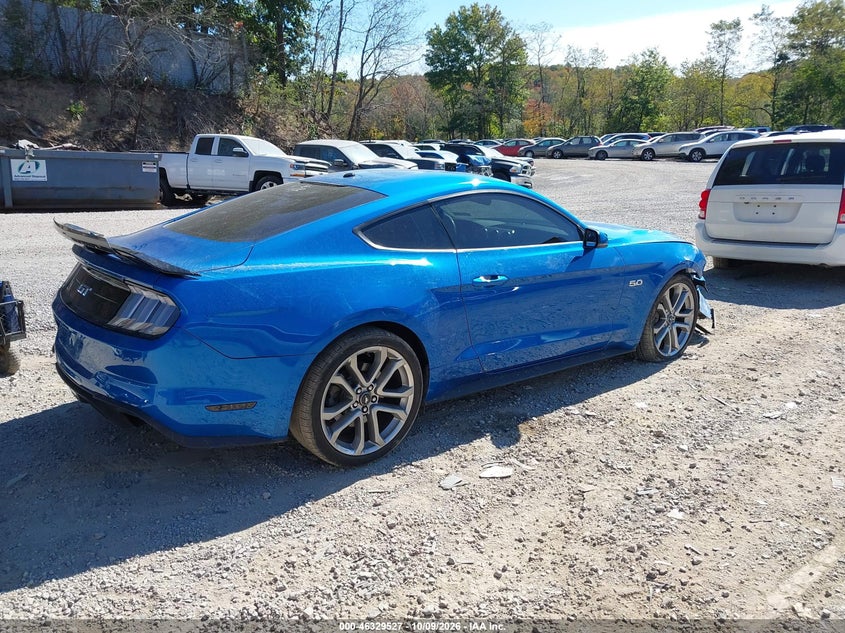 Vin: 1fa6p8cf2l5128046, lot: 46829780, ford mustang gt premium 20204