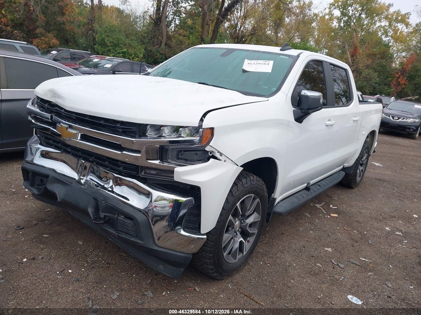 Vin: 3gcuyded6ng182397, lot: 46829837, chevrolet silverado 1500 ltd 4wd  short bed lt 20222