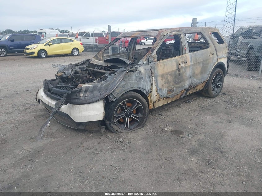 Vin: 1fm5k8gt7fga24824, lot: 46829860, ford explorer sport 20152
