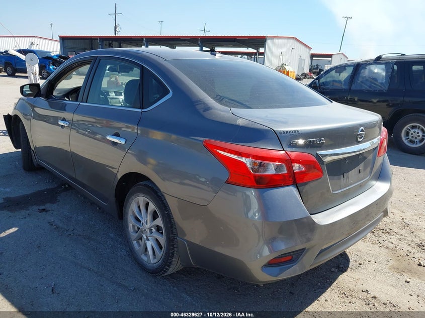 Vin: 3n1ab7ap7hy399433, lot: 46829880, nissan sentra sv 20173