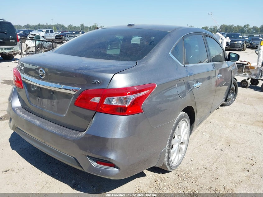 Vin: 3n1ab7ap7hy399433, lot: 46829880, nissan sentra sv 20174