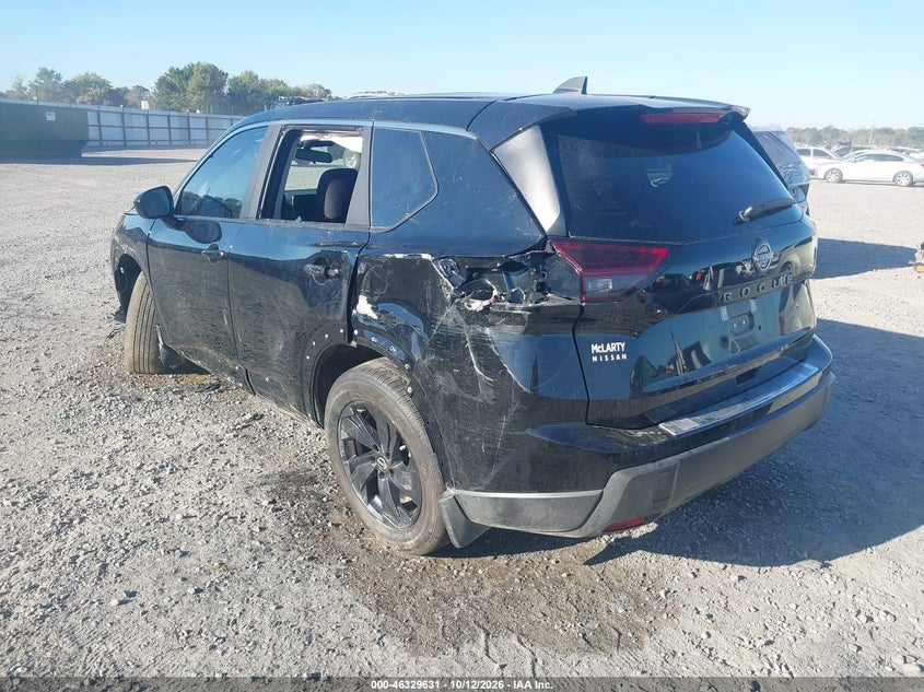 Vin: 5n1bt3ba9tc849209, lot: 46829884, nissan rogue sv 20263