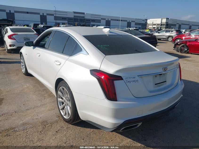 Vin: 1g6dm5rk6l0118911, lot: 46829893, cadillac ct5 luxury 20203