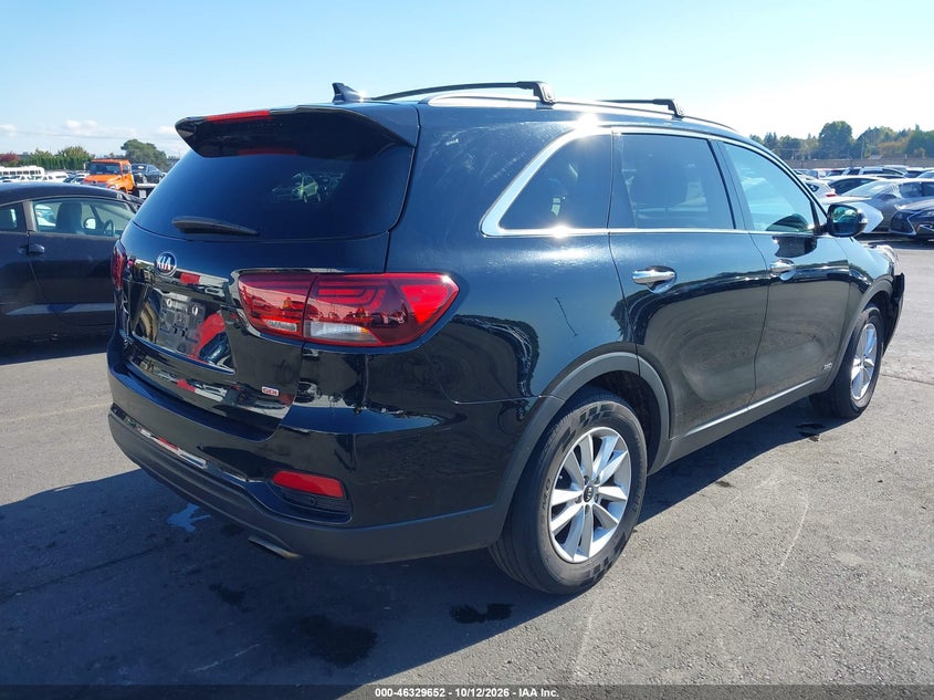 Vin: 5xypgda36kg590602, lot: 46829905, kia sorento 2.4l lx 20194
