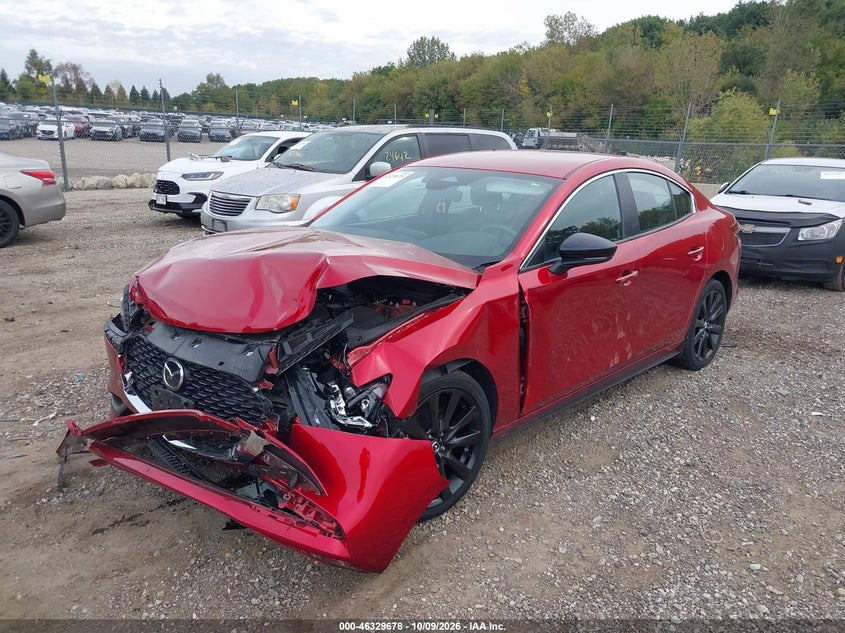 Vin: 3mzbpabm9sm468848, lot: 46829931, mazda mazda3 2.5 s select sport 20252