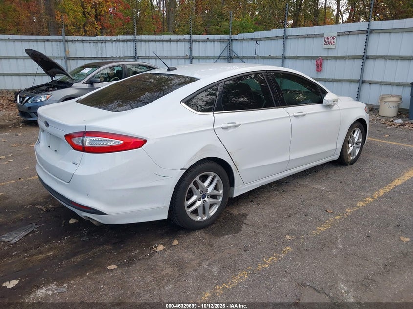 Vin: 1fa6p0h79g5117764, lot: 46829952, ford fusion se 20164