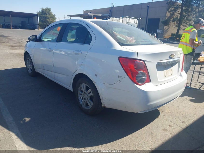 Vin: 1g1jc5sh8e4107396, lot: 46829973, chevrolet sonic lt auto 20143