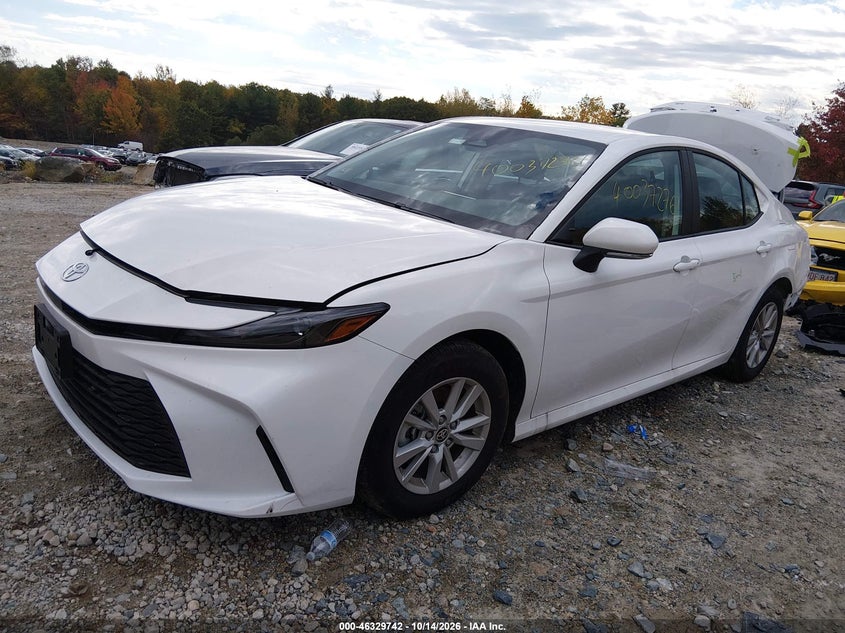 2026 Toyota Camry Le, Rear, IAAI, VIN 4T1DBADK6TU058653 — photo 2