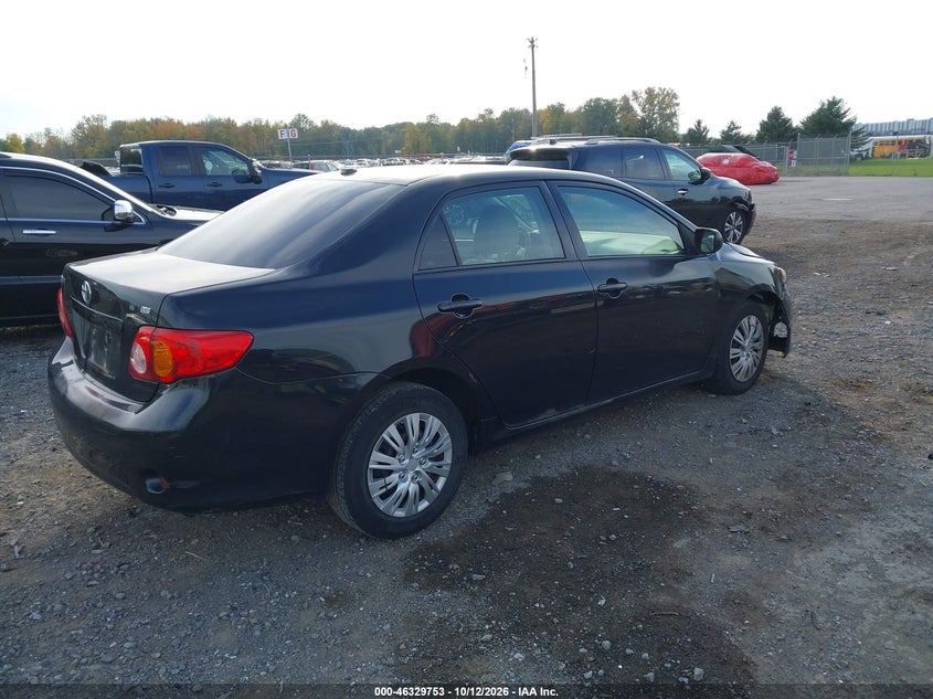 Vin: 2t1bu4ee5ac340499, lot: 46830006, toyota corolla le 20104