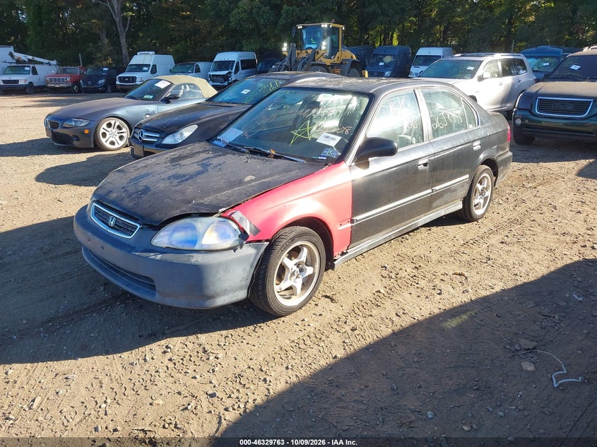 2000 Honda Civic Lx, Неизвестно, IAAI, VIN 2HGEJ6675YH532203 — фото 2