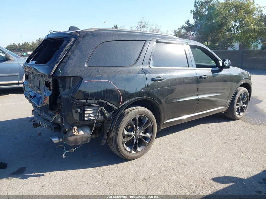 Vin: 1c4rdjdg4mc766066, lot: 46830036, dodge durango gt plus awd 20214