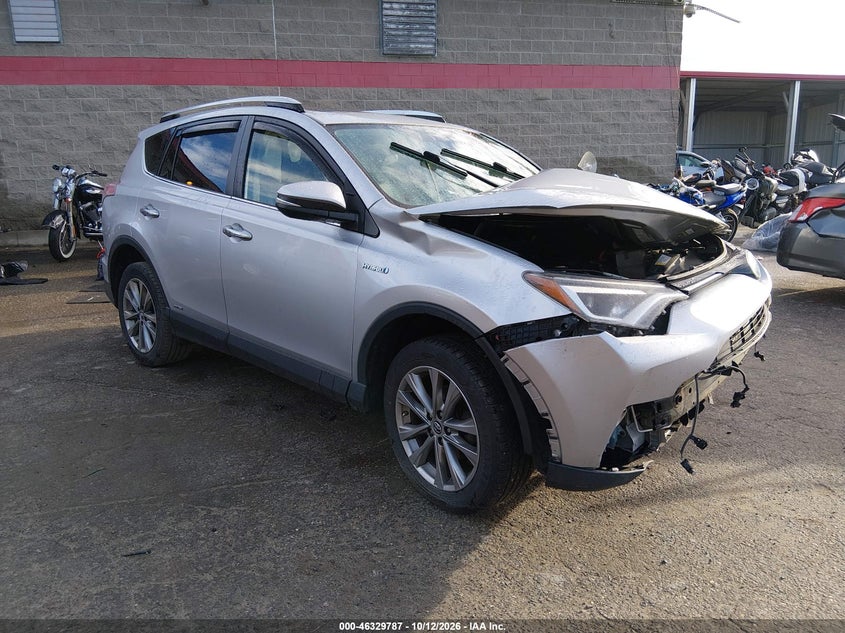 Vin: jtmdjrev9gd017406, lot: 46830040, toyota rav4 hybrid limited 20161