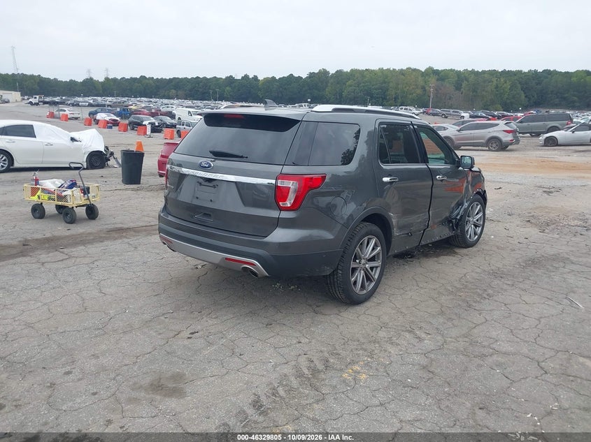 Vin: 1fm5k7f87hge27406, lot: 46830058, ford explorer limited 20174
