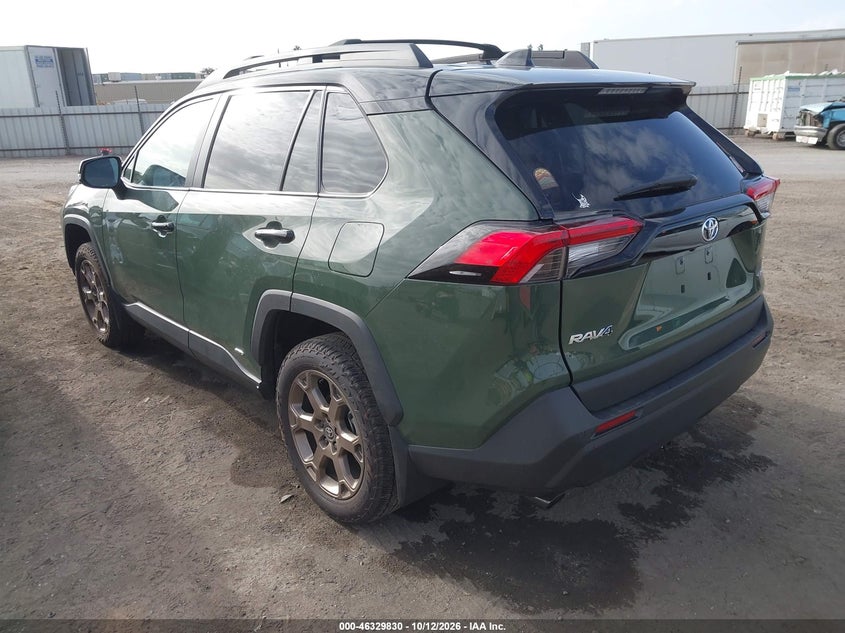 Vin: 2t3uwrfv5sw291293, lot: 46830083, toyota rav4 hybrid woodland edition 20253