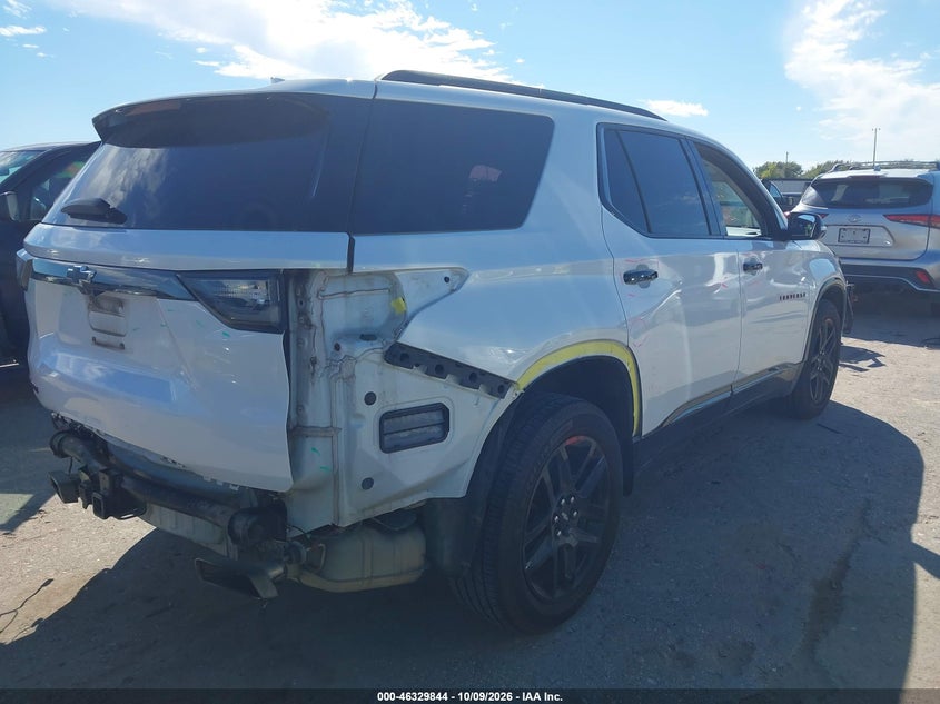 Vin: 1gnerkkw7jj135035, lot: 46830097, chevrolet traverse premier 20184