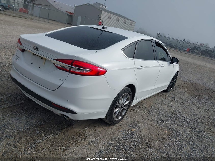 Vin: 3fa6p0h7xhr283421, lot: 46830148, ford fusion se 20174