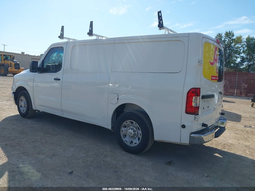 Vin: 1n6bf0kyxdn105774, lot: 46830161, nissan nv cargo nv2500 hd sv v6 20133