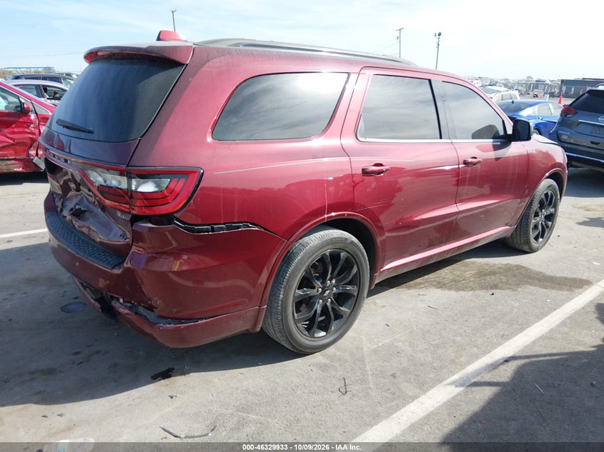 Vin: 1c4rdhdg1lc431211, lot: 46830186, dodge durango gt plus rwd 20204