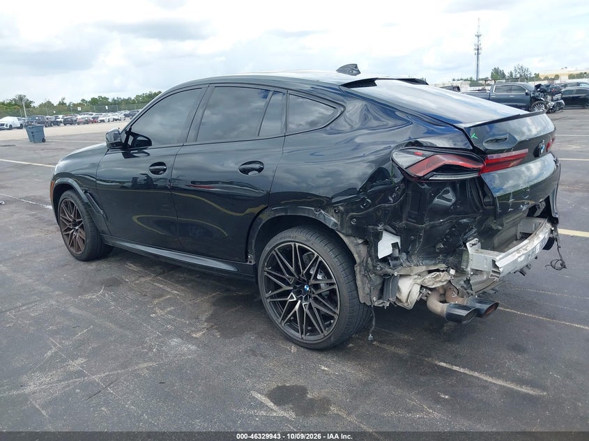 Vin: 5ymcy0c09l9c57153, lot: 46830196, bmw x6 m competition 20203