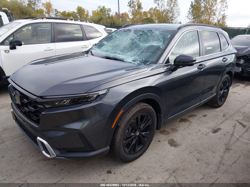 2023 Honda Cr-V Hybrid Sport Touring, Front End, IAAI, VIN 7FARS6H99PE036793 — photo 2