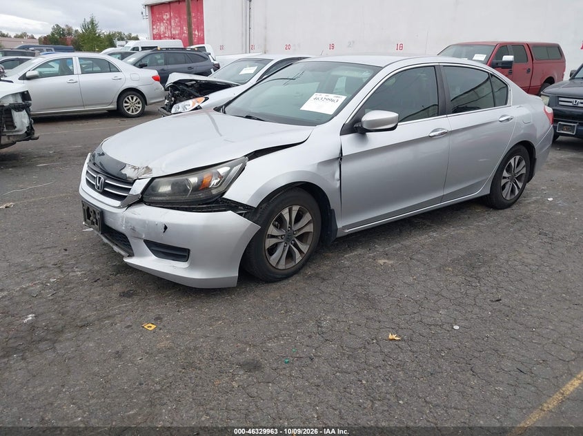 Vin: 1hgcr2f31da280240, lot: 46830216, honda accord lx 20132