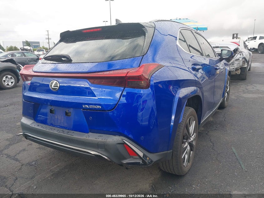 Vin: jthb6jbh4p2144437, lot: 46830218, lexus ux 250h f sport design 20234