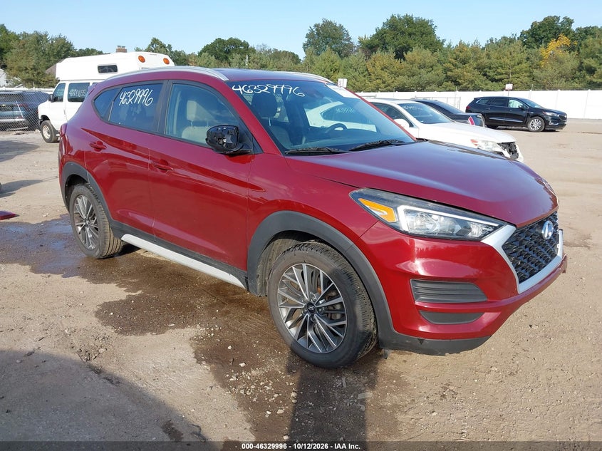 Vin: km8j3cal4ku039252, lot: 46830249, hyundai tucson sel 20191