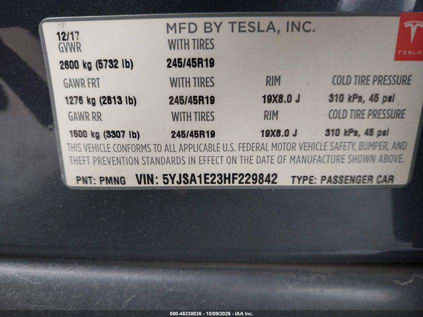 TESLA MODEL S - zdjęcie 9