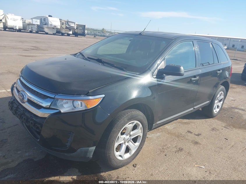 Vin: 2fmdk4gc1eba82079, lot: 46830325, ford edge se 20142