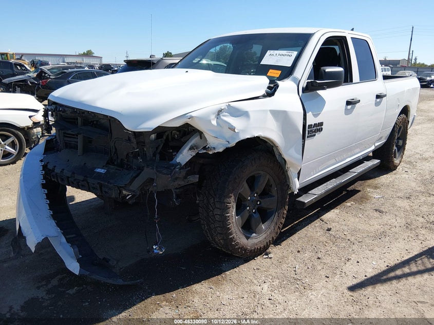 Vin: 1c6rr7fg0ms522946, lot: 46830343, ram 1500 classic tradesman 20212