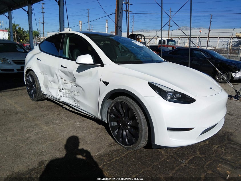 Vin: 7saygdef0rf051096, lot: 46830355, tesla model y performance dual motor all-wheel drive 2024 img_1