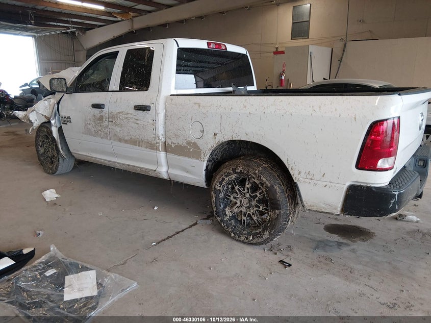 Vin: 1c6rr6fg4ks620093, lot: 46830359, ram 1500 classic tradesman  4x2 6'4 box 20193