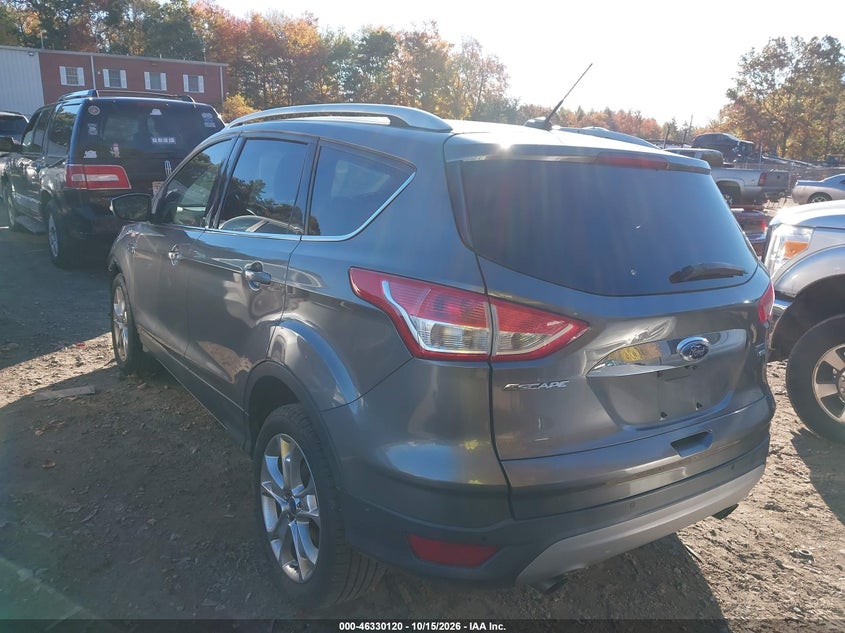 Vin: 1fmcu9j92euc80356, lot: 46830373, ford escape titanium 20143