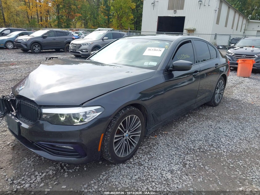 Vin: wbaja7c53jwc76589, lot: 46830379, bmw 530i xdrive 20182