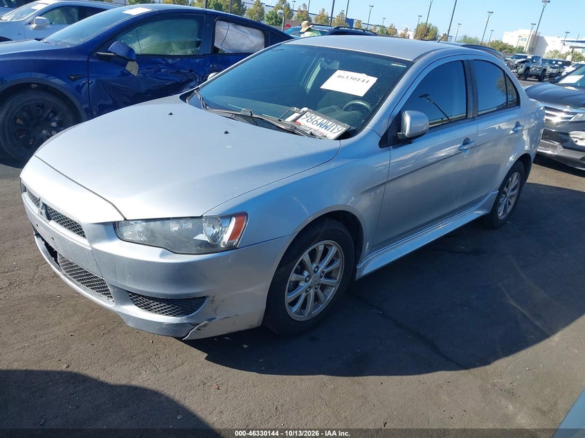 Vin: ja32u2fu8cu007731, lot: 46830398, mitsubishi lancer es 20122