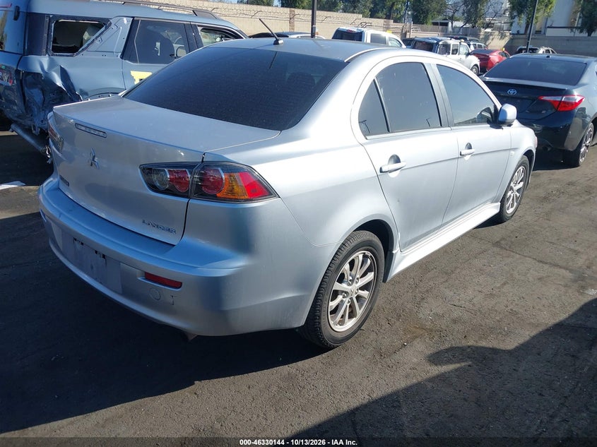 Vin: ja32u2fu8cu007731, lot: 46830398, mitsubishi lancer es 20124