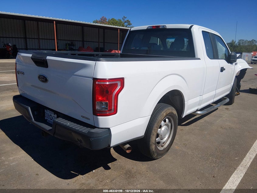 Vin: 1ftex1cf2fke45442, lot: 46830452, ford f-150 xl 20154