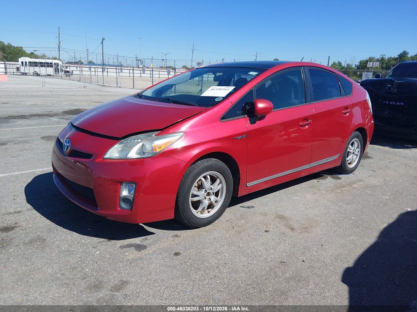 Vin: jtdkn3duxa0211572, lot: 46830456, toyota prius iii 20102