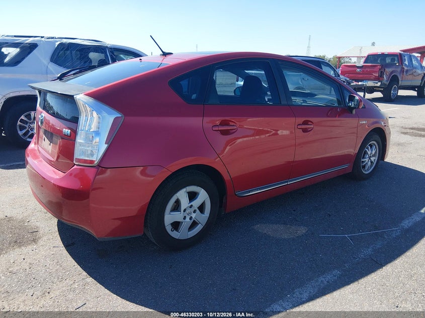 Vin: jtdkn3duxa0211572, lot: 46830456, toyota prius iii 20104
