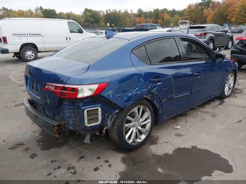 Vin: 19ude2f79ha005272, lot: 46830459, acura ilx premium package/technology plus package 20174