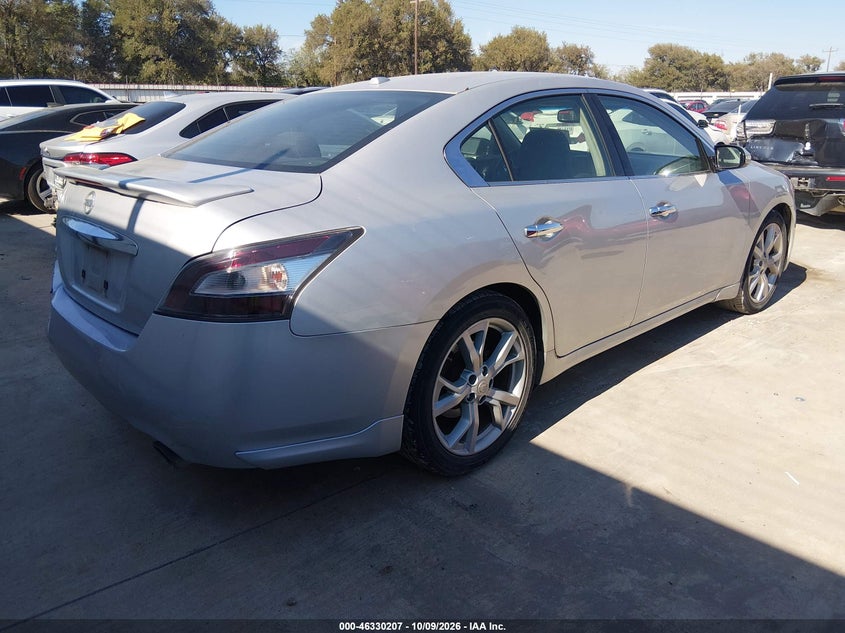 Vin: 1n4aa5ap9cc862975, lot: 46830460, nissan maxima 3.5 sv 20124