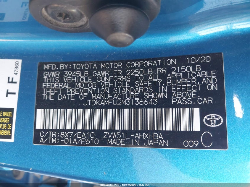TOYOTA PRIUS - zdjęcie 9