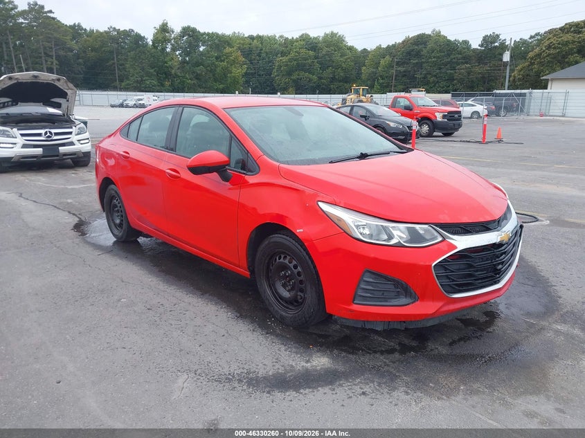 CHEVROLET CRUZE 2019. Lot# 46330260. VIN 1G1BC5SM6K7128002. Photo 1