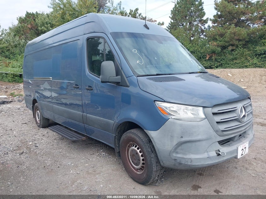 Vin: wd4pf1cd5kt007230, lot: 46830564, mercedes-benz sprinter 2500 high roof v6 20191
