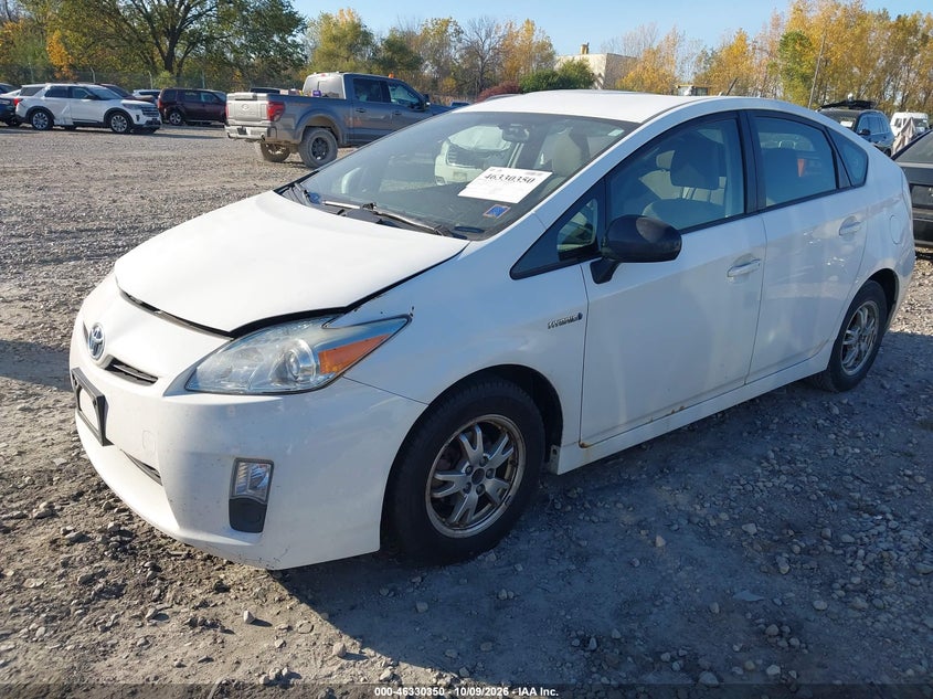 2011 Toyota Prius Two, Обычный износ, IAAI, VIN JTDKN3DU4B5264711 — фото 2